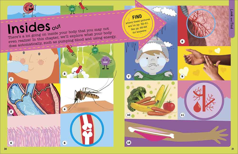 Fact-Packed Activity Book, The - Human Body - 買書書 BuyBookBook
