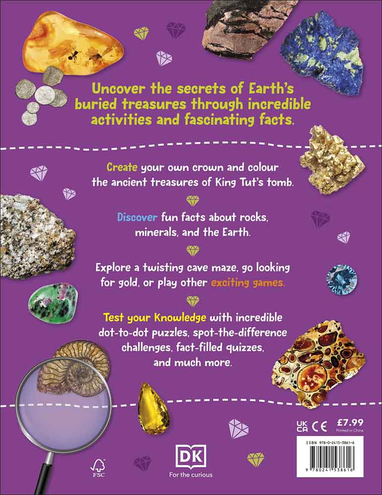 Fact-Packed Activity Book, The - Rocks and Minerals - 買書書 BuyBookBook