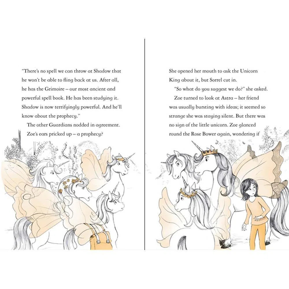 Fairy Unicorns #06 Star Spell (Hardback) (Zanna Davidson) Usborne