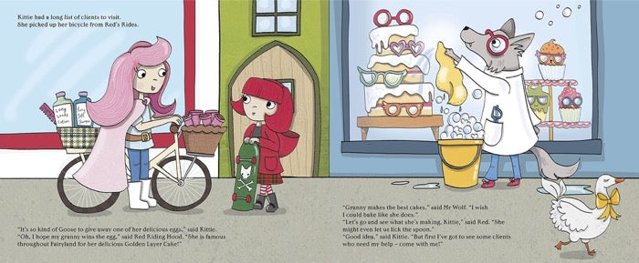 Fairytale Hairdresser, The  # 13 The Fairytale Hairdresser and Red Riding Hood - 買書書 BuyBookBook