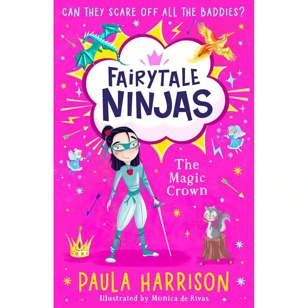 Fairytale Ninjas #02 The Magic Crown (Paula Harrison)-Fiction: 歷險科幻 Adventure & Science Fiction-買書書 BuyBookBook