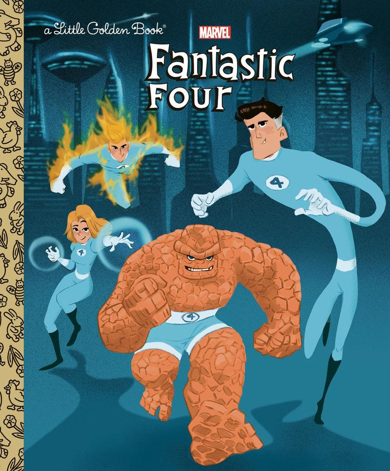 Fantastic Four Little Golden Book (Marvel)-Children’s / Teenage fiction: General and modern fiction-買書書 BuyBookBook