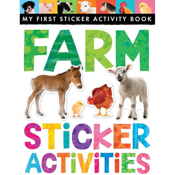 Farm Sticker Activities (My First)-Activity: 繪畫貼紙 Drawing & Sticker-買書書 BuyBookBook