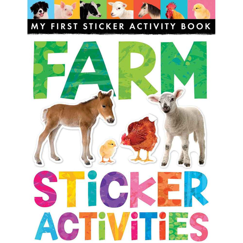 Farm Sticker Activities (My First)-Activity: 繪畫貼紙 Drawing & Sticker-買書書 BuyBookBook