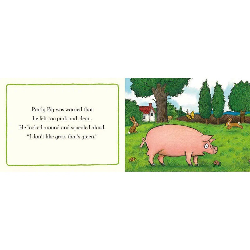 Farmyard Friends: Portly Pig (Board Book with QR code) (Axel Scheffler) Nosy Crow