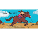 Faster! Faster! (Board Book) (Leslie Patricelli) Candlewick Press