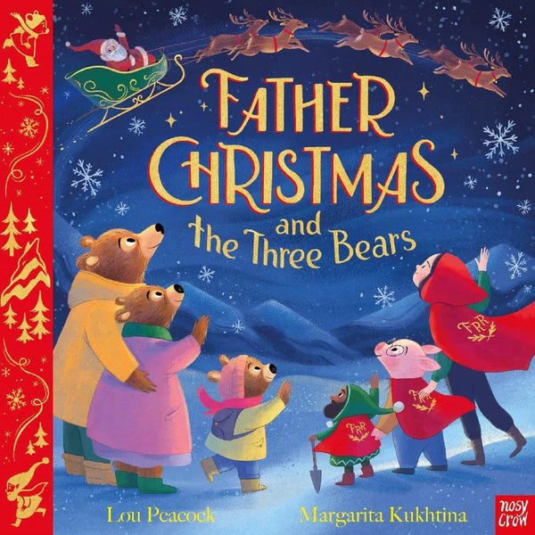Father Christmas and the Three Bears (Lou Peacock)-Fiction: 兒童繪本 Picture Books-買書書 BuyBookBook