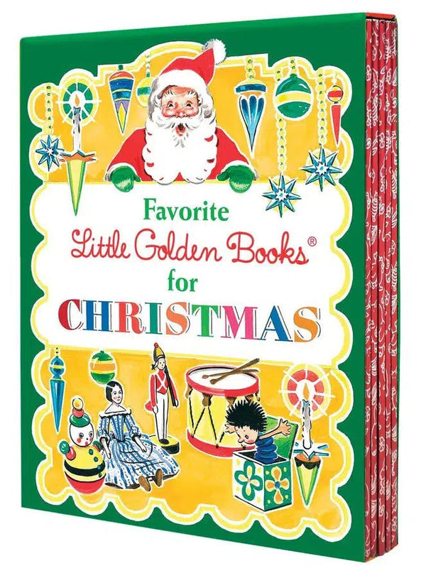 Favorite Little Golden Books for Christmas 5-Book Boxed Set-Children’s / Teenage fiction: General and modern fiction-買書書 BuyBookBook