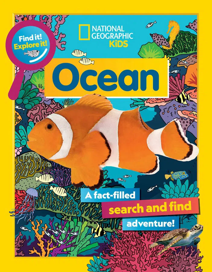 Find It! Explore It! Ocean-Children’s interactive and activity books and kits-買書書 BuyBookBook