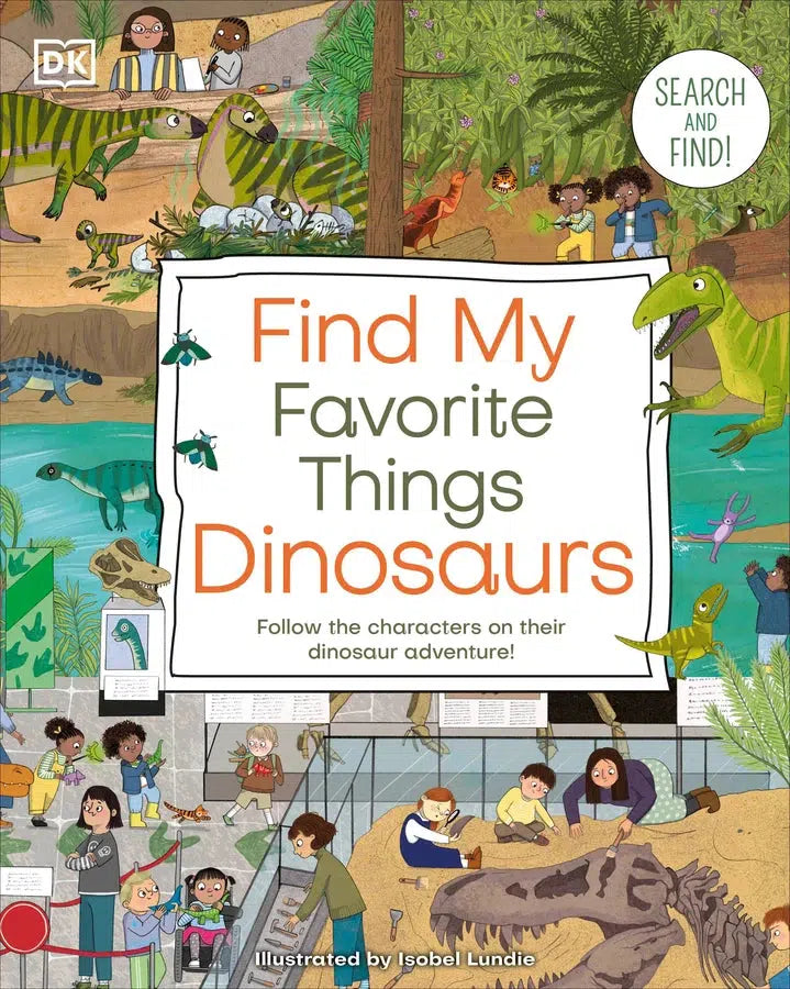 Find My Favorite Things Dinosaurs-Children’s / Teenage general interest: Dinosaurs and prehistoric world-買書書 BuyBookBook