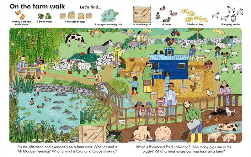 Find My Favourite Things - Farm-Activity: 益智解謎 Puzzle & Quiz-買書書 BuyBookBook