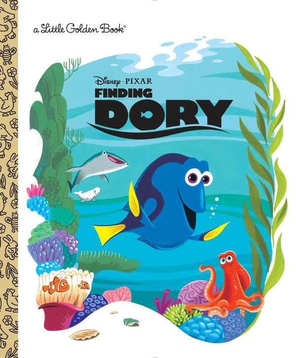 Finding Dory Little Golden Book (Disney/Pixar Finding Dory)-Children’s / Teenage fiction: General and modern fiction-買書書 BuyBookBook