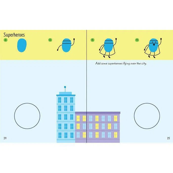 Finger printing people (Mini) Usborne