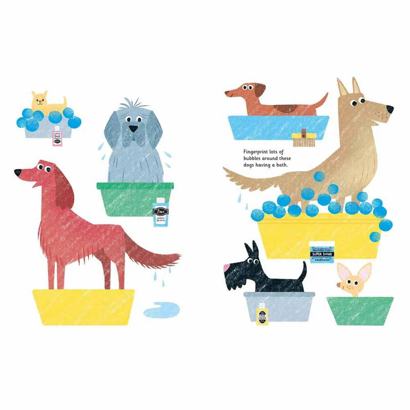 Fingerprint Activities Cats and Dogs Usborne