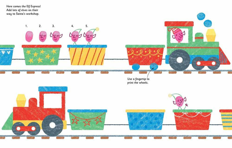 Fingerprint Activities Christmas Usborne