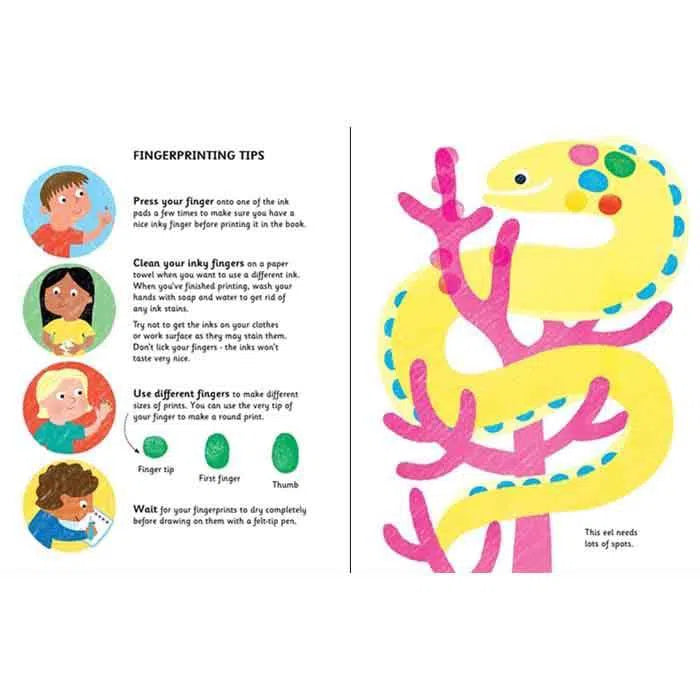 Fingerprint activities Under the Sea Usborne