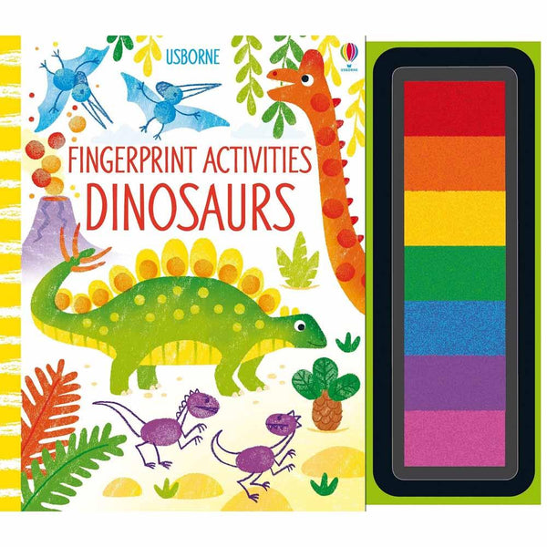 Fingerprint Activities Dinosaurs Usborne