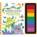 Fingerprint Activities Monsters-Activity: 繪畫貼紙 Drawing & Sticker-買書書 BuyBookBook