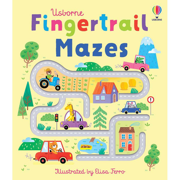 Fingertrail Mazes (Felicity Brooks)-Activity: 益智解謎 Puzzle & Quiz-買書書 BuyBookBook