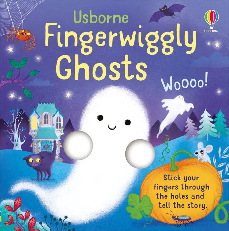 Fingerwiggly Ghosts-Children’s interactive and activity books and kits-買書書 BuyBookBook