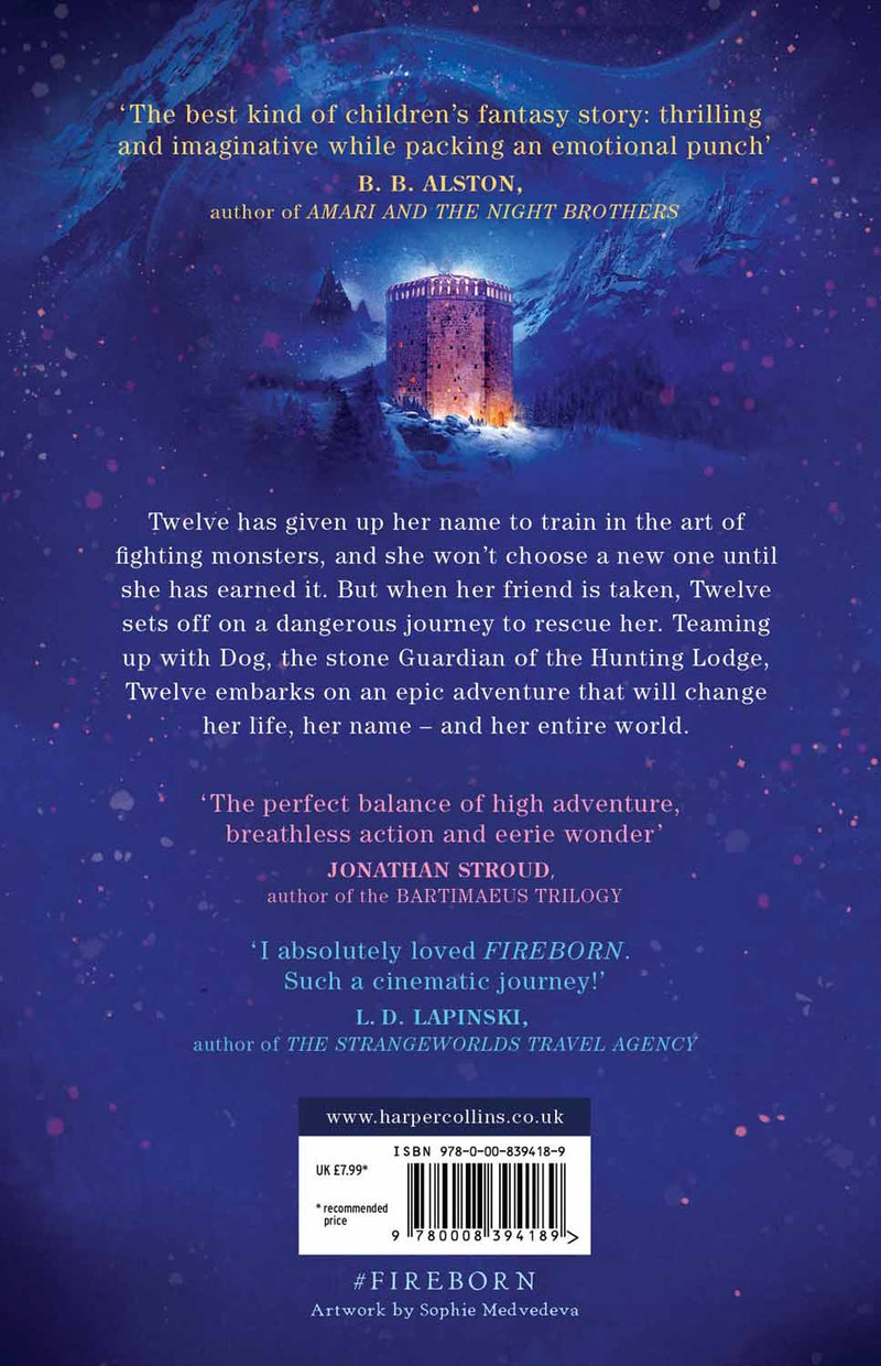 Fireborn 01 - Twelve and the Frozen Forest-Fiction: 奇幻魔法 Fantasy & Magical-買書書 BuyBookBook