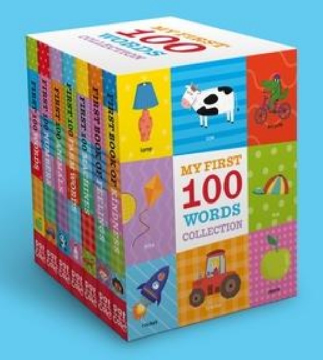 First 100 Words 7 book-Nonfiction: 學前基礎 Preschool Basics-買書書 BuyBookBook