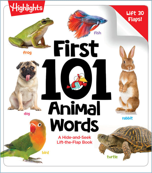 First 101 Animal Words-Children’s Early years / early learning concepts-買書書 BuyBookBook