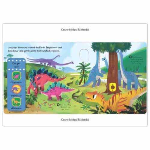 First Explorers - Dinosaurs (Board Book) Campbell