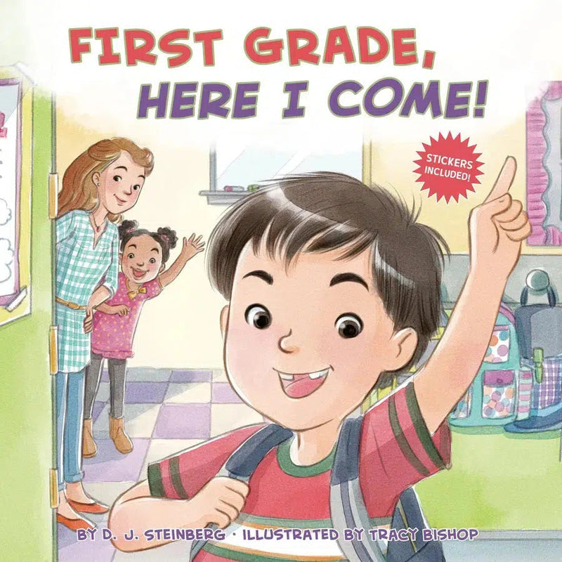 First Grade, Here I Come!-Children’s / Teenage fiction: School stories-買書書 BuyBookBook