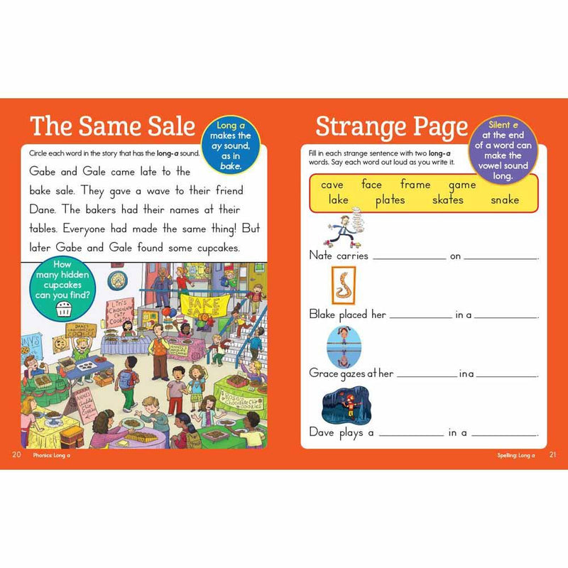 First Grade Phonics and Spelling (Highlights) PRHUS