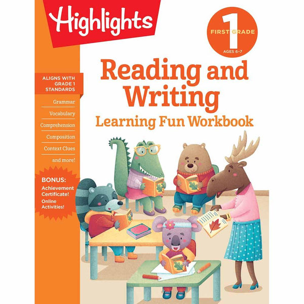 First Grade Reading and Writing (Highlights) PRHUS