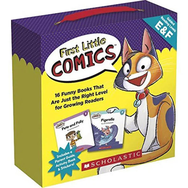 First Little Comics Guided Reading Lv E & F (16 book) Scholastic