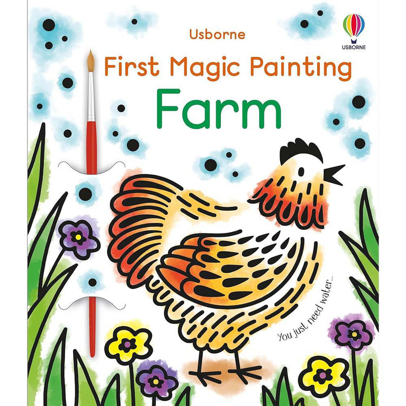 First Magic Painting Farm (Abigail Wheatley)-Activity: 繪畫貼紙 Drawing & Sticker-買書書 BuyBookBook