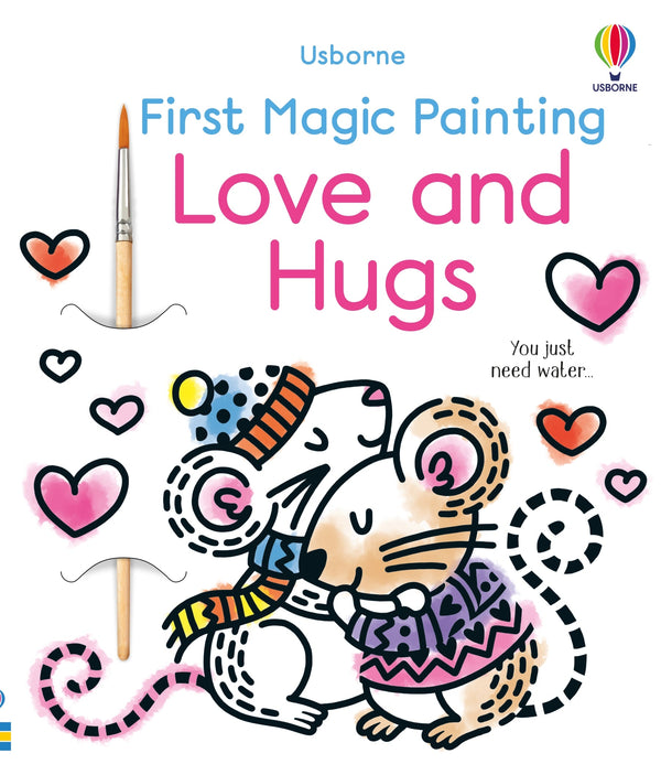 First Magic Painting Love and Hugs-Children’s interactive and activity books and kits-買書書 BuyBookBook