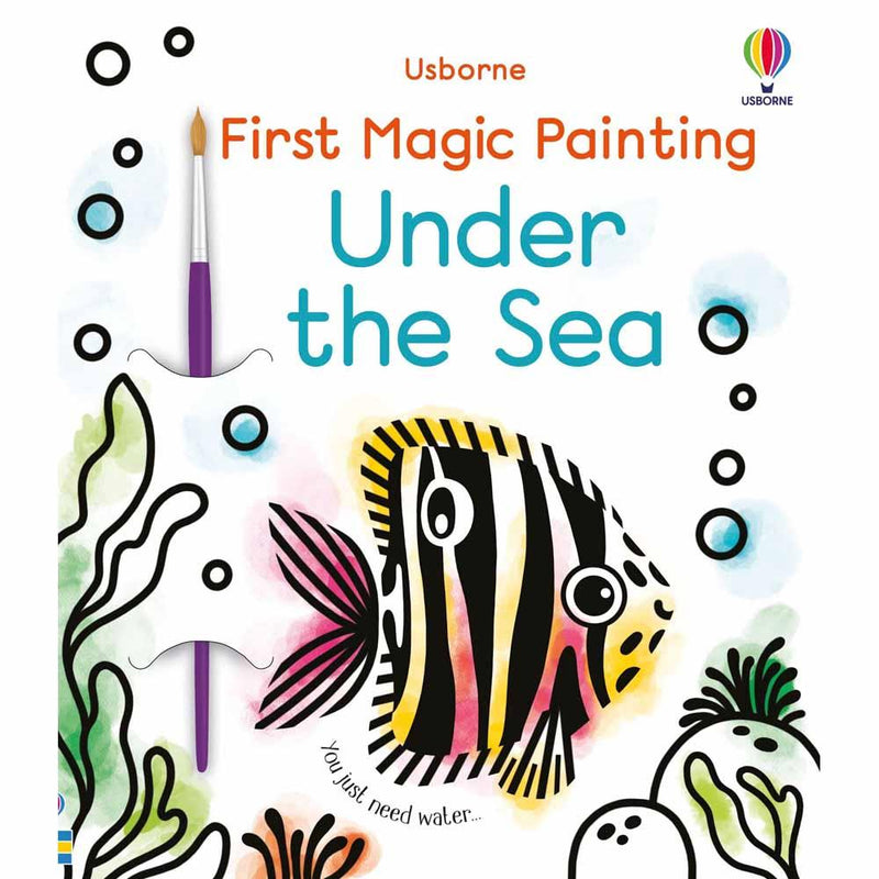 First Magic Painting Under the Sea Usborne