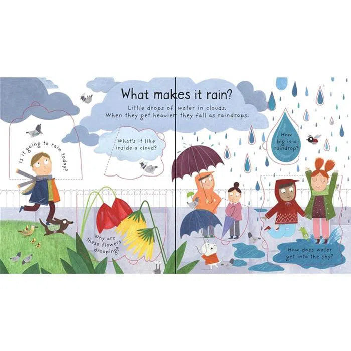 First Questions and Answers What Makes It Rain? Usborne