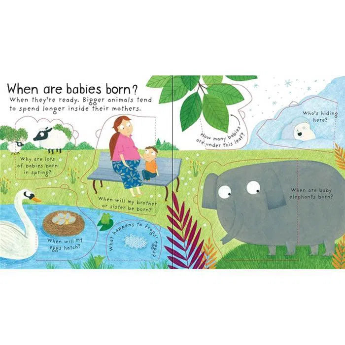 First Questions and Answers Where do babies come from? Usborne