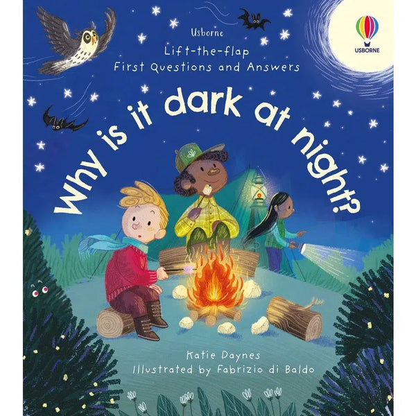 First Questions and Answers : Why is it dark at night?-Nonfiction: 學前基礎 Preschool Basics-買書書 BuyBookBook