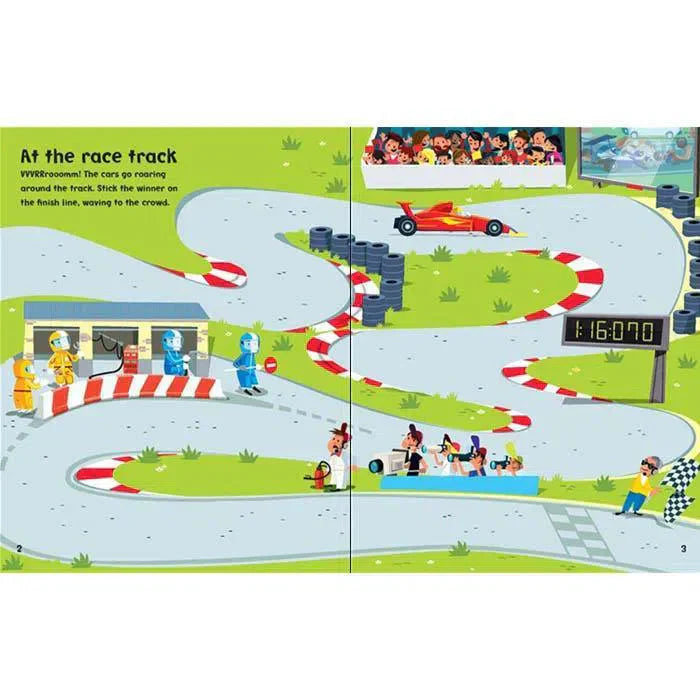 First Sticker Book Cars