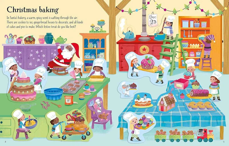 First Sticker Book Christmas (Alice Beecham) (With over 150 stickers)-Activity: 繪畫貼紙 Drawing & Sticker-買書書 BuyBookBook