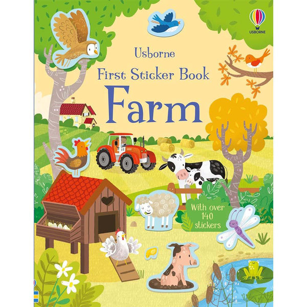 First Sticker Book Farm (Kristie Pickersgill)-Activity: 繪畫貼紙 Drawing & Sticker-買書書 BuyBookBook