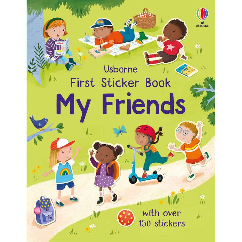 First Sticker Book My Friends - 買書書 BuyBookBook