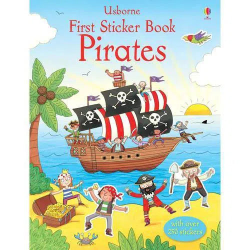 First Sticker Book Pirates Usborne