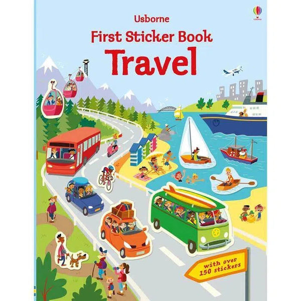 First Sticker Book Travel Usborne