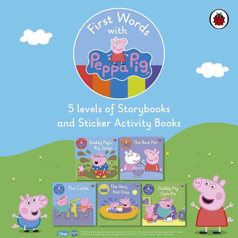 First Words with Peppa Level 2 Box Set (8 Books) Penguin UK