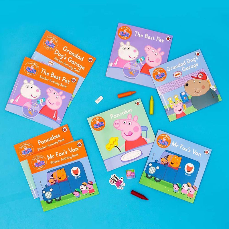 First Words with Peppa Level 2 Box Set (8 Books) Penguin UK