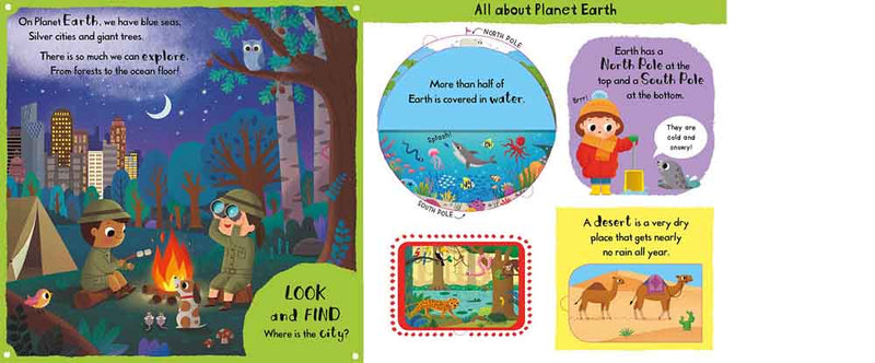 First Facts and Flaps - Planet Earth - 買書書 BuyBookBook