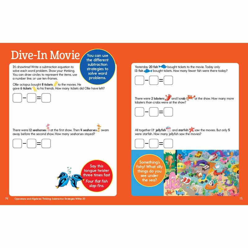 First Grade Subtraction (Highlights) PRHUS