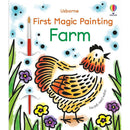 First Magic Painting Farm (Abigail Wheatley)-Activity: 繪畫貼紙 Drawing & Sticker-買書書 BuyBookBook