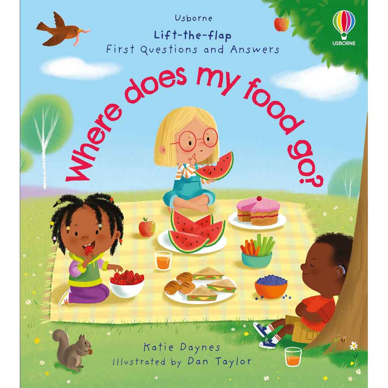 First Questions and Answers : Where does my food go? - 買書書 BuyBookBook